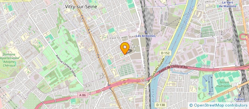 localisation de l'entreprise PANAME VIP à ALFORTVILLE
