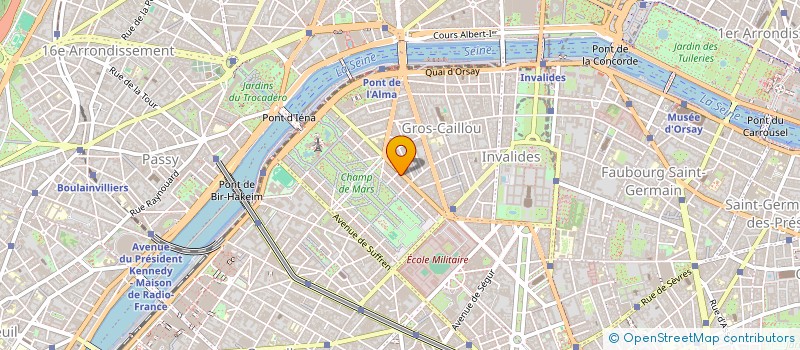 localisation de l'entreprise PANAMICAINE  PARIS