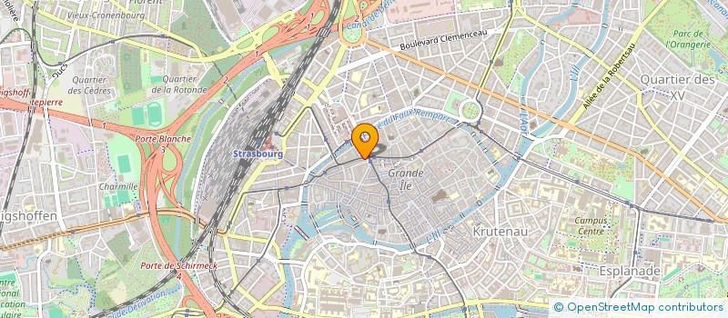 localisation de l'entreprise PANARCADES à STRASBOURG