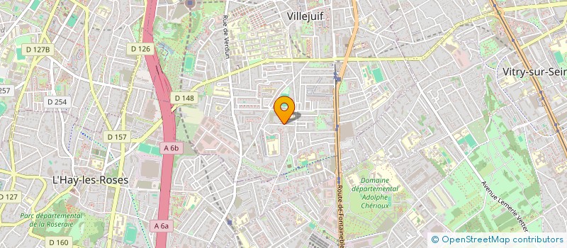 localisation de l'entreprise PANATECH  VILLEJUIF