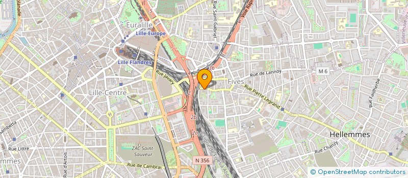 localisation de l'entreprise PANATTA SPORTS à LILLE