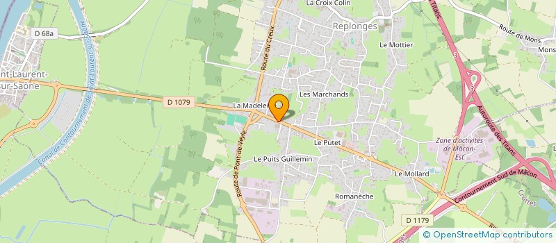 localisation de l'entreprise PANAVERA à REPLONGES