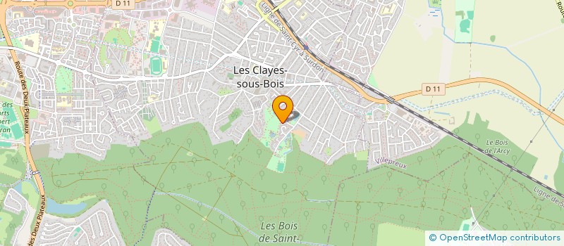 localisation de l'entreprise PANBL IMMO à LES CLAYES-SOUS-BOIS