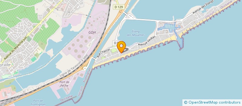 localisation de l'entreprise PANCAKE PLACE LA CREPERIE DE LA PLACE à FRONTIGNAN