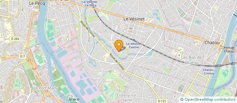 localisation de l'entreprise PANCERA ET CIE  LE VESINET