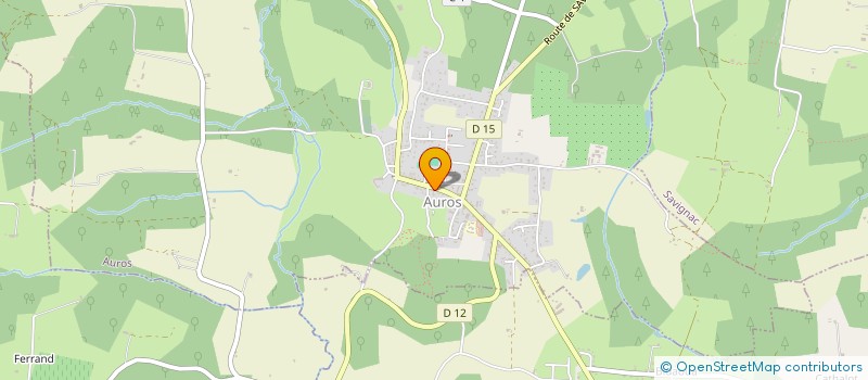 localisation de l'entreprise PANCHOUT  SAVIGNAC