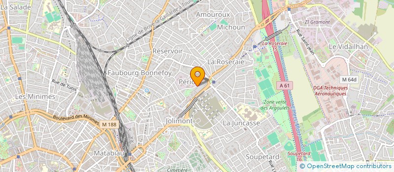 localisation de l'entreprise PANCLED à TOULOUSE