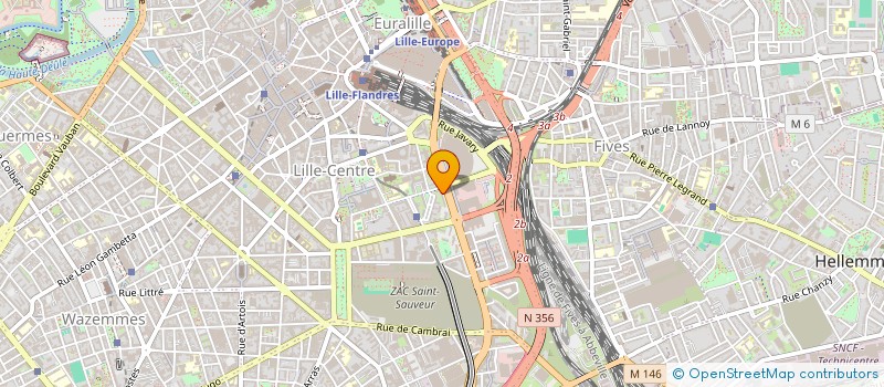 localisation de l'entreprise PANCOOK 3 à LILLE