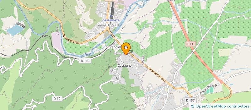 localisation de l'entreprise PANCRAZI AMENAGEMENTS à MONTE