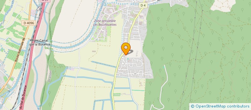 localisation de l'entreprise PAND'ASSO  ORAISON