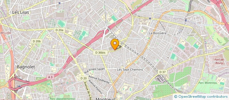 localisation de l'entreprise PANDA à ROMAINVILLE