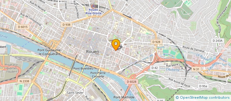 localisation de l'entreprise PANDA BOX à ROUEN