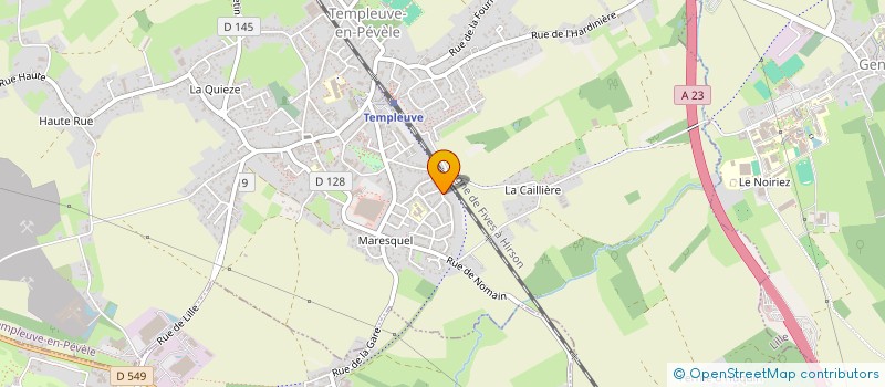 localisation de l'entreprise PANDA DES PYRENEES INVESTISSEMENTS  TEMPLEUVE-EN-PEVELE