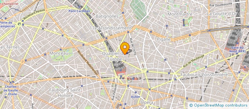 localisation de l'entreprise PANDA FILMS  PARIS