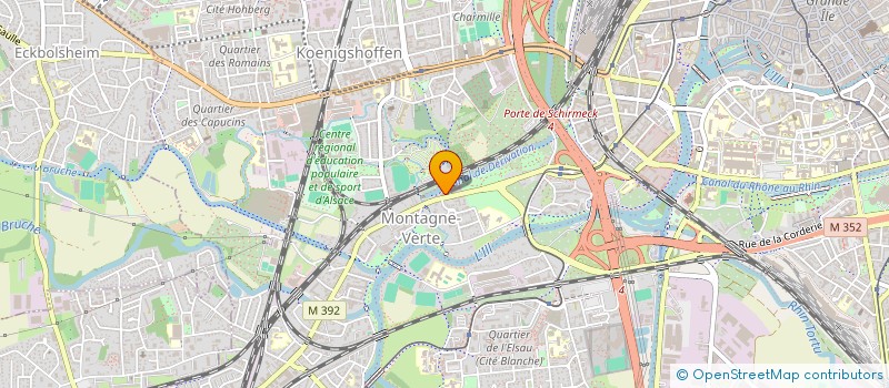 localisation de l'entreprise PANDA INTERNATIONAL  STRASBOURG