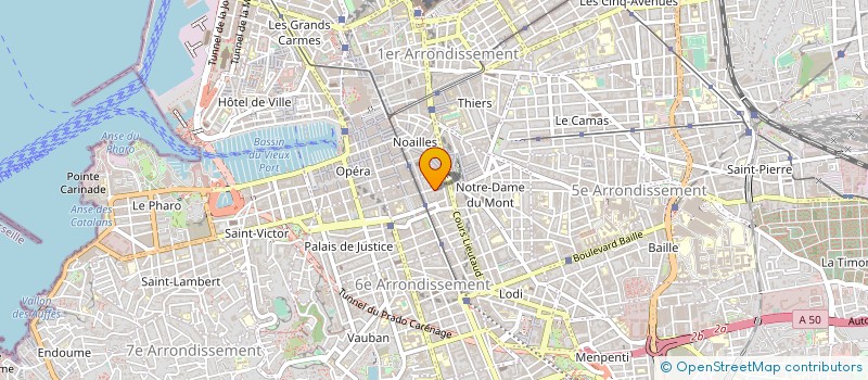 localisation de l'entreprise PANDA INVEST à MARSEILLE