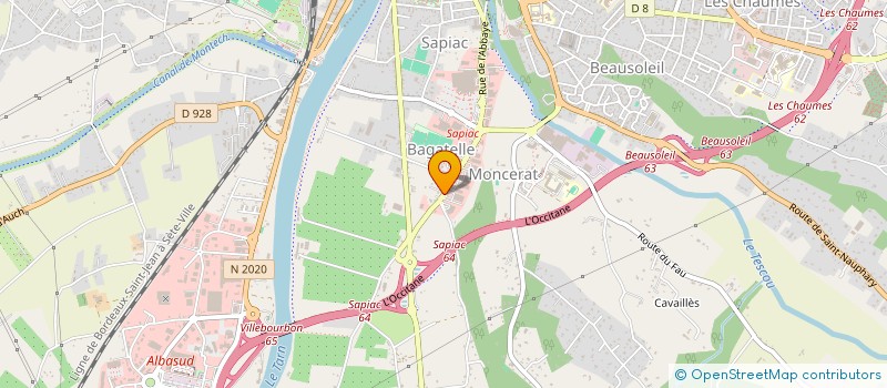 localisation de l'entreprise PANDA MARKET  MONTAUBAN