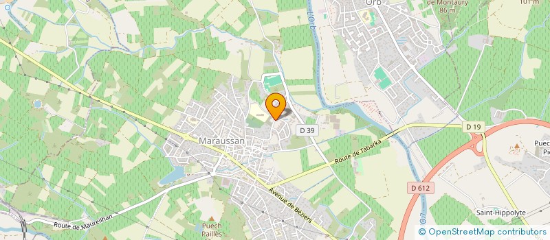 localisation de l'entreprise PANDA MARKETING DIGITAL  MARAUSSAN