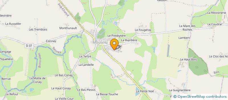 localisation de l'entreprise PANDA ROCKET  MOULINS