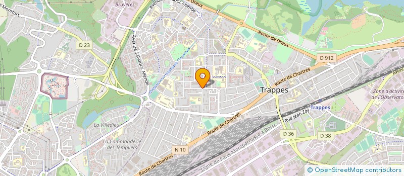 localisation de l'entreprise PANDA SERVICE  TRAPPES