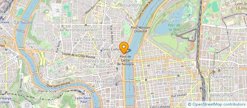 localisation de l'entreprise PANDA' TACK à LYON