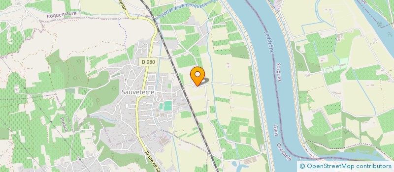 localisation de l'entreprise PANDACAN  ROQUEMAURE