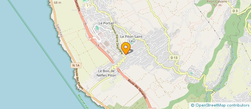localisation de l'entreprise PANDAKOLOR à SAINT-LEU