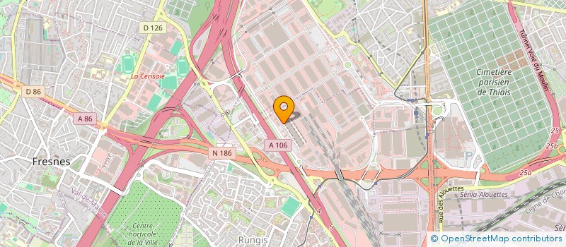 localisation de l'entreprise PANDALUS à RUNGIS
