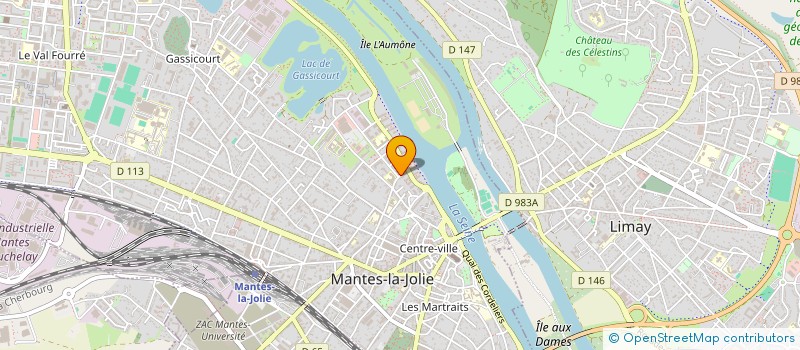 localisation de l'entreprise PANDAMAX  MANTES-LA-JOLIE