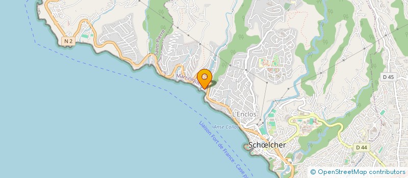 localisation de l'entreprise PANDASHOO à SCHŒLCHER