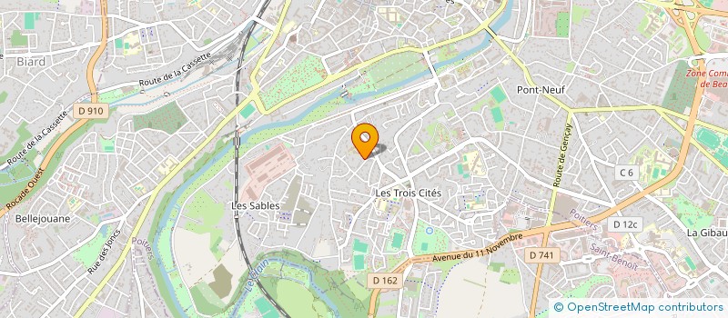 localisation de l'entreprise PANDASUSHI à BEGLES