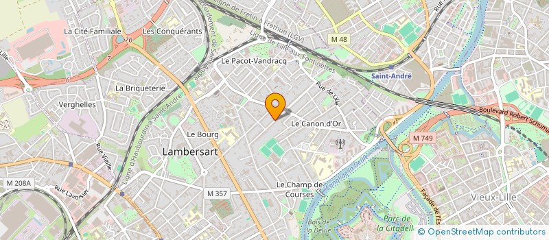 localisation de l'entreprise PANDEMIA EVENT à LAMBERSART