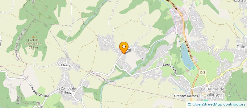 localisation de l'entreprise PANDEMONIUM  EPAGNY METZ-TESSY