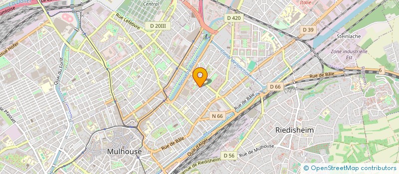 localisation de l'entreprise PANDEO  BANTZENHEIM