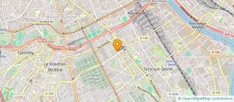 localisation de l'entreprise PANDIA EDITIONS  IVRY-SUR-SEINE