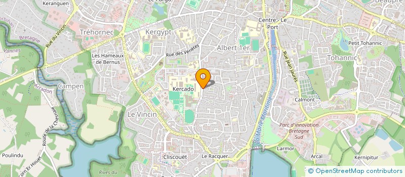 localisation de l'entreprise PANDIA IMMO à VANNES