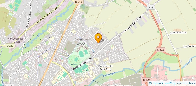 localisation de l'entreprise PANDITECH  BOURGES