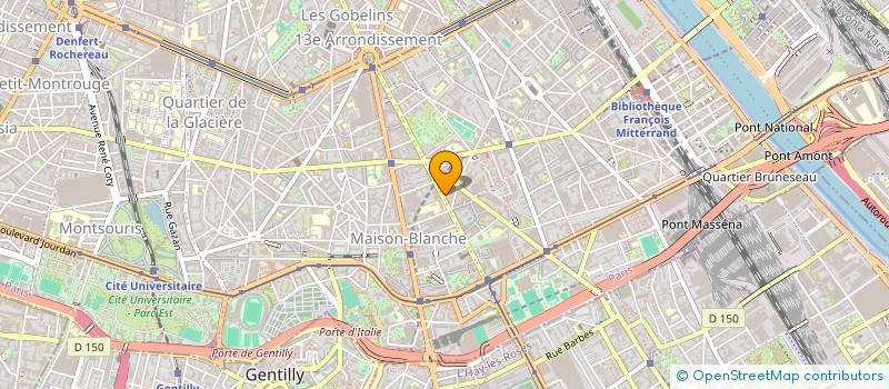 localisation de l'entreprise PANDO  PARIS