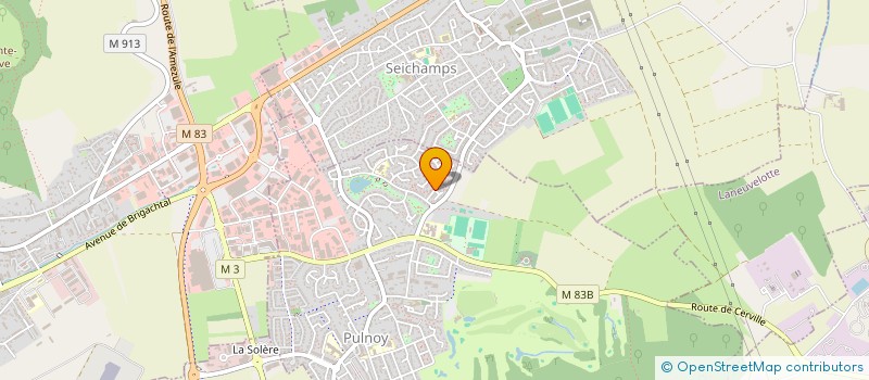 localisation de l'entreprise PANDO  PULNOY