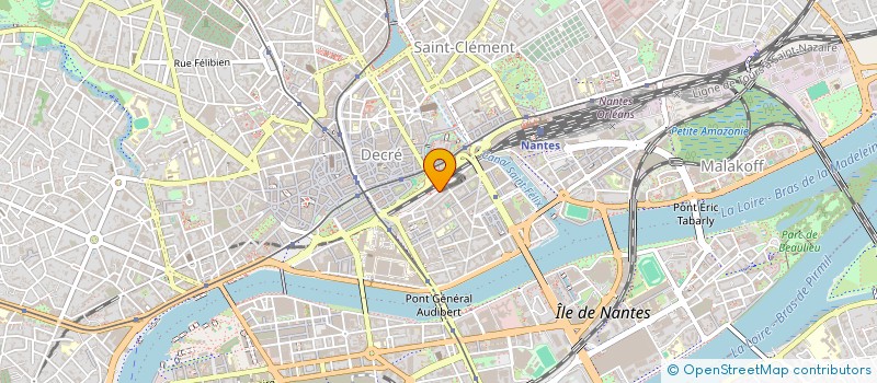 localisation de l'entreprise PANDOBAC HOLDING 1 à NANTES
