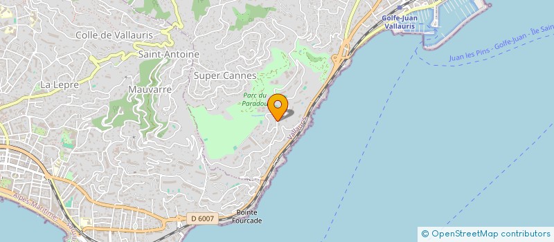 localisation de l'entreprise PANDOMINE  CHATOU