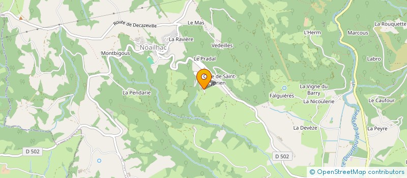 localisation de l'entreprise PANDOPIA à CONQUES-EN-ROUERGUE
