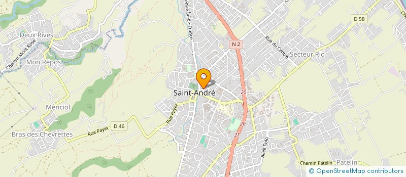 localisation de l'entreprise PANDOR DISTRIBUTION OI à SAINT-ANDRE