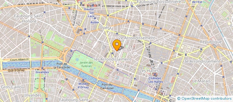 localisation de l'entreprise PANDORA à PARIS