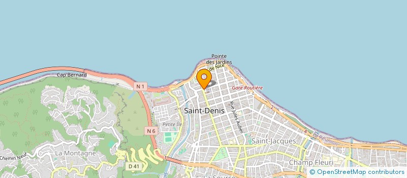localisation de l'entreprise PANDORA à SAINT-DENIS