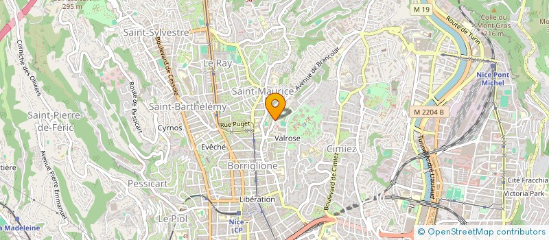 localisation de l'entreprise PANDORA à NICE
