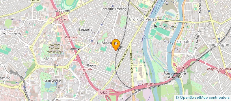 localisation de l'entreprise PANDORA à TOULOUSE