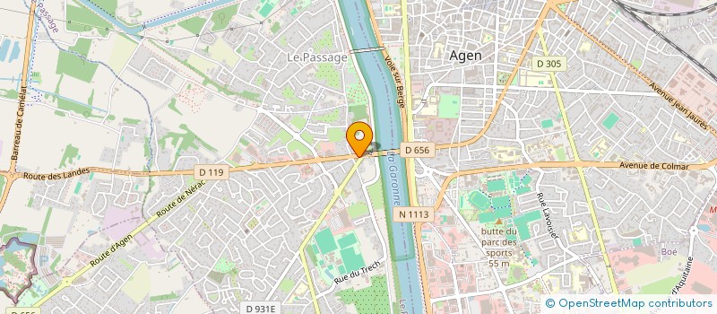 localisation de l'entreprise PANDORA  LE PASSAGE