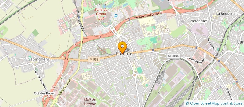localisation de l'entreprise PANDORA à LILLE