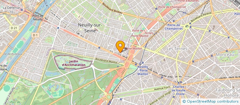localisation de l'entreprise PANDORA INTERNATIONAL EQUIPMENT à NEUILLY-SUR-SEINE